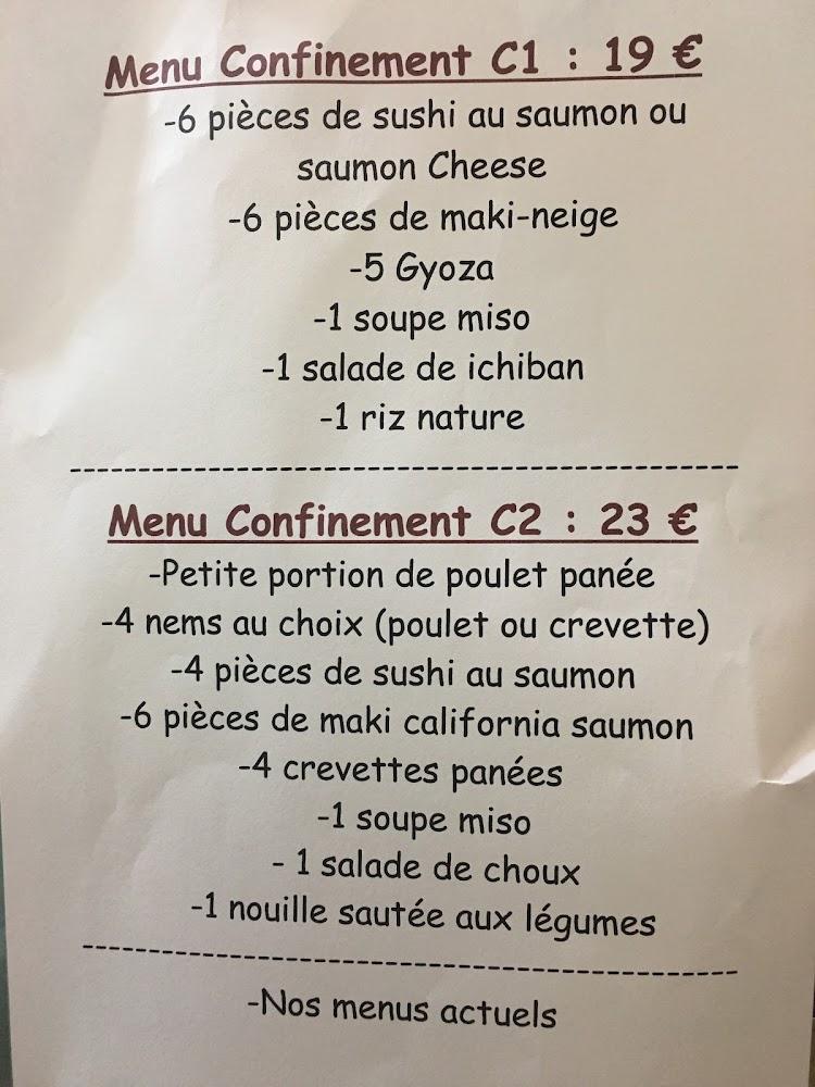 Ichiban Restaurant Japonais - Menu Image 2